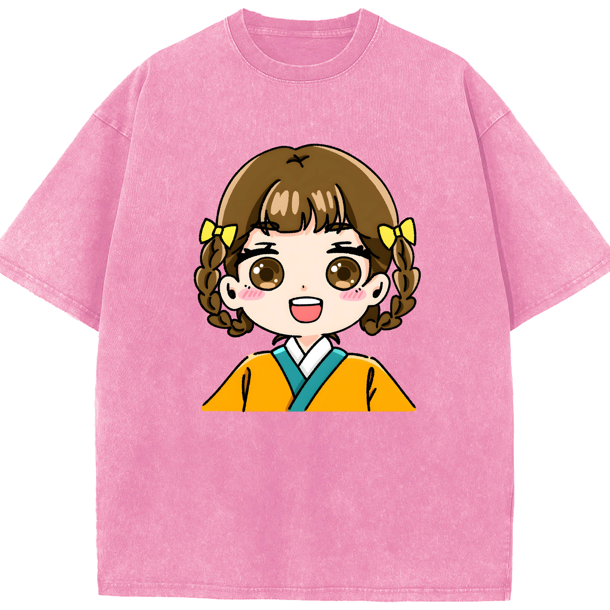 （画像用） 薬屋のひとりごと The Apothecary Diaries 綿100% ヴィンテージ風 半袖Tシャツ（フロントプリント）